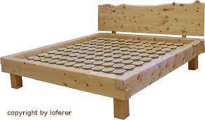 Seit 85 jahren bürgt betten ritter in karlsruhe als kundenorientiertes fachunternehmen für guten schlaf philrouge boxspringbett eos relax. Zirbenbalkenbett Relax Bettsysteme Relax 2000 Loferer Matratzen Holzkirchen Betten Munchen Bett Rosenheim Schlafzimmer Traumschwinger Massivholzbetten Zirbelkiefer Zirbe Arve Zirbenholz
