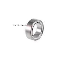 Uxcell R168ZZ Deep Groove Ball Bearing 1/4 Inchx3/8 Inchx1/8 Inch Shielded  Z2 Lever Bearings 20pcs