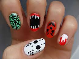 These creepy and cute manicure ideas are so creative, you can just skip the costume.originally appeared on allure. 22 Simple And Cute Halloween Nail Art Ideas