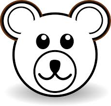 Bear 3 Head Cartoon Brown Black White Line Art Teddy Bear Xmas Teddy Bear Coloring Pages Bear Coloring Pages Easy Drawings For Kids