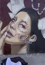 Arte urbano con Doris Jocelyn en Puerto Vallarta