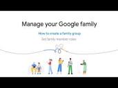 How to create a Family Group with Google One - YouTube