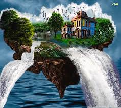 He is a member of the visual effects society. Digital Fantasy Island L A S Digital Art By Gert J Rheeders