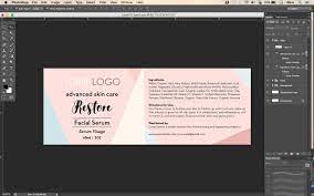 Product Label Template Id18 Label Templates Cosmetic Labels Product Label