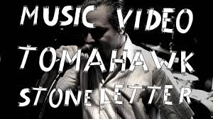 Tomahawk Stone Letter Official Music Video Music Videos Music Book Mike Patton