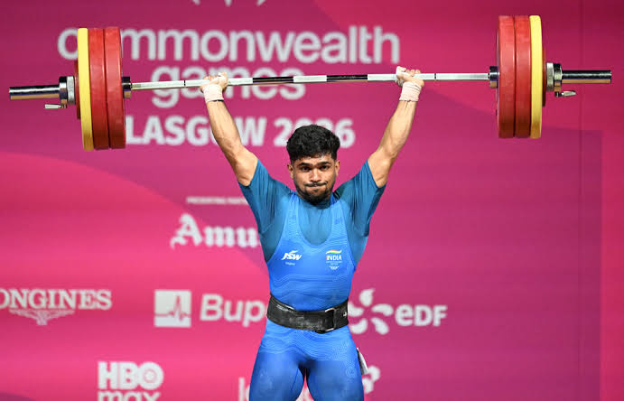Raja Muthupandi Commonwealth Games 2026 silver medal