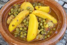 Tajine De Veau Aux Petits Pois Et Pommes De Terre Au Delicook Chez Requia Cuisine Et Confidences