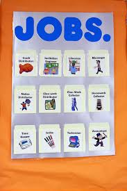 Preschool Classroom Jobs Free Printables