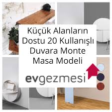 Selam herkese ♡ daha önce led ışık kutu açılımı videosu çektim ve siz benden kendi renklerimizi nasıl yapabileceğimizi ve nasıl. Kucuk Alanlarin Dostu 20 Kullanisli Duvara Monte Masa Modeli Ev Gezmesi