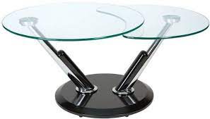 Coffee tables have become an integral part of the modern living room and using them to show off your own unique style is something we couldn't recommend enough. Greenapple Dubai Rotating Coffee Table Glass And Black Cfs Furniture Uk