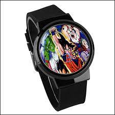 Goku, gohan, and the rest of the z warriors . Wrist Watches Dragon Ball Super Saiyan Goku Waterproof Touch Led Watch G Amazon Co Uk Watches