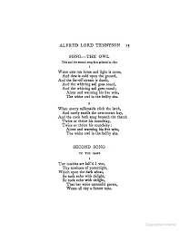 Alfred Lord Tennyson Poems