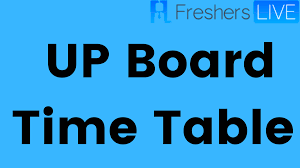 Up board time table can be download from this website when it will be declared officially. Zurihd6tipjswm