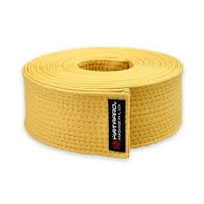 In many ways, the black karate belt symbolizes the end. Martial Arts Deluxe Gold Belt Kataaro