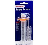 Walgreens Dosage Syringe with Brush