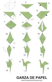 Garza De Papel Paso A Paso Png 715 1124 Animales De Origami Origami Como Hacer Origami