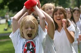 Beach ball relay is a great outdoor game for kids that's quick to put together and so much fun to play. The Top 14 Party Games For Kids Enjoy Classic Kids Party Games