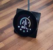 New round screen Zigbee thermostat by Tuya, model HC-T010 ...