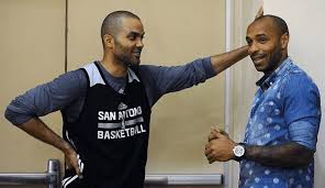 Thierry henry, thierry henry | advent calendar 5. Thierry Henry Tony Parker Integrera Le Hall Of Fame