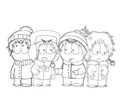 Hours of fun await you by coloring a free drawing cartoons south park. South Park Coloring Lesson Kids Coloring Page Coloring Lesson Free Printables And Coloring Pages For Kids