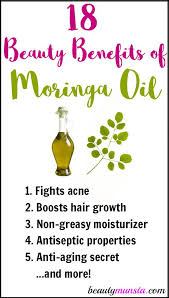 18 Beauty Benefits Of Moringa Oil Beautymunsta Free Natural Beauty Hacks And More Moringa Oil Natural Beauty Tips Moringa Benefits Skin