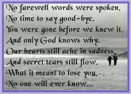 No Time To Say Goodbye My Dear Brother Farewell Words Losing You Quotes Father Quotes