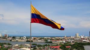 Flag of republic of new granada. Colombian Flag Over City Of Stock Footage Video 100 Royalty Free 18505706 Shutterstock