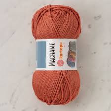 Kartopu Macrame Kiremit Rengi Makrome El Orgu Ipi Km2195 Hand Knitting Yarn Baby Yarn Chunky Yarn