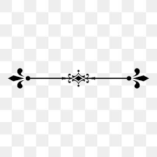 European Style Simple Literary Dividing Line Fashion Black And White Pattern Cool Png And Vector With Transparent Background For Free Download Decorative Lines Clip Art Borders Photo Collage Template