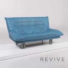 Rolf Benz Leder Sofa Blau Zweisitzer 11363 In 2020 Sofa Leder Sofa Wohnzimmer Sessel