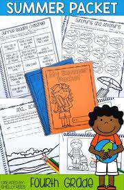 Summer Review Packets Are A Great Way To Help 4th Grade Students Avoid The Summer Slide These Printable Reading And Summer Packet Summer Math Summer Learning
