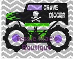 Free Free 117 Grave Digger Monster Truck Svg SVG PNG EPS DXF File