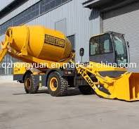 Chinese Self Loading 4.0m3 Small Concrete Mixer Truck for Sale