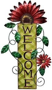 Maybe you would like to learn more about one of these? Attraction Design Welcome Sign For Front Door Decor Hanging Sign Metal Flower Welcome Door Sign Wall Art Decor Hanging For Indoor Outdoor Patio Garden Yard Sign Porch Decoration 15 25x8 5in A Walmart Com