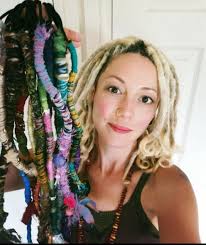 CLIP-IN DREADLOCKS, Custom Length, Instant Faux Dreads, Two per Clip,  Accent Extensions/hair Wraps, Any Colour, With Eco Resin Charms