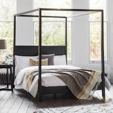 Stretch out on one of our spacious king size beds. Gallery Direct Boho Boutique Superking 6 0 Four Poster Bed Black Leader Furniture
