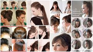Getting a short haircut is perhaps one of the boldest changes you can make with your hair. 11 Step By Step Puff Hairstyle Tutorials Simple Craft Ideas