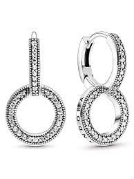 See more ideas about pandora earrings, pandora jewelry, pandora bracelets. Pandora 299052c01 Funkelnde Doppel Ohrringe Silber