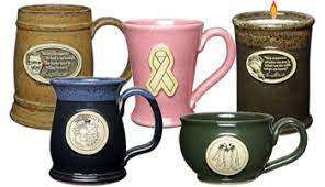 Strong & capacious, bennington potters' classic stoneware coffee mug holds twice the usual cuppa. American Made Custom Logo Stoneware Clay Coffee Mugs Ethix Merch
