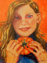 Laurel Palmer 4-H Pride watercolor 12" x 16"