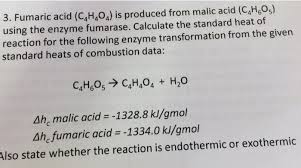 Solved What Is The Percentage Yield Of Fumaric Acid? Write A | Chegg.Com