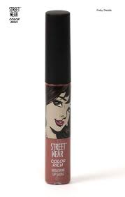 Street Wear Color Rich Mega Shine Lip Gloss Ruby Dazzle 1 Buy Online At Lowest Price In India Bigchemist Com Lip Gloss Street Wear How To Wear