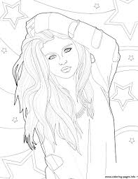 Selena gomez has often been vocal about her love for tattoos. Selena Gomez Coloring Pages Printable
