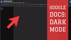 Use Google Docs Sheets In Dark Mode Youtube