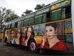 How to add oneness orginal mod in bus simulator indonesia in download android apk skin bus simulator indonesia from apkonline and run online android apps with a web browser. Pictures Of Kerala Tourist Bus Having Adult Film Stars Painted All Over It Go Viral Times Of India