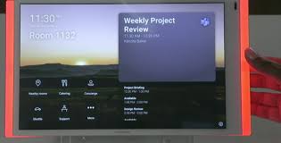 Crestron To Deploy Microsoft Teams Panel Touch Screens For Room Booking Vision One