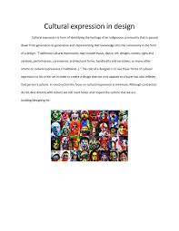 Definition By Ishmael Preer Building Science Cpln 5080 Fall 2015 Cultural Expression May Designs Indigenous Community