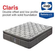 This deep pocket sealy 2+1 mattress topper will easily cover your mattress leaving you stress free. Sealy Claris Medium Mattress Real Beds