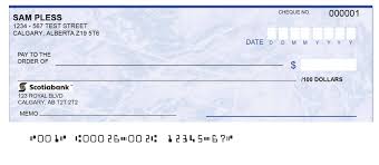 After you log in to easyweb. Canadian Cheque Account Number Cheque Print Blog