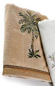 If the item details above aren't accurate or complete, we want to know about it. Avanti Palm Tree Bath Towel One Size Linen Beige By Avanti Amazon In Home Kitchen
